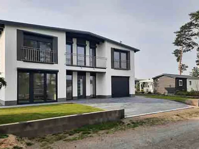 Self-finish house