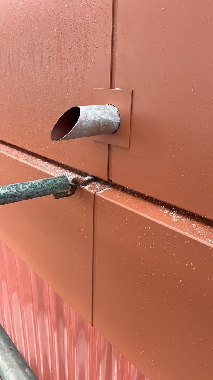 Vorgehängte hinterlüftete Fassade Nienstädt — 2/3