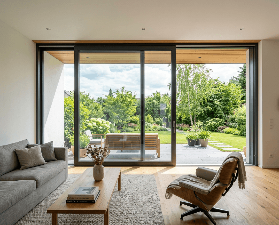 Hebe-Schiebetüren Neubau